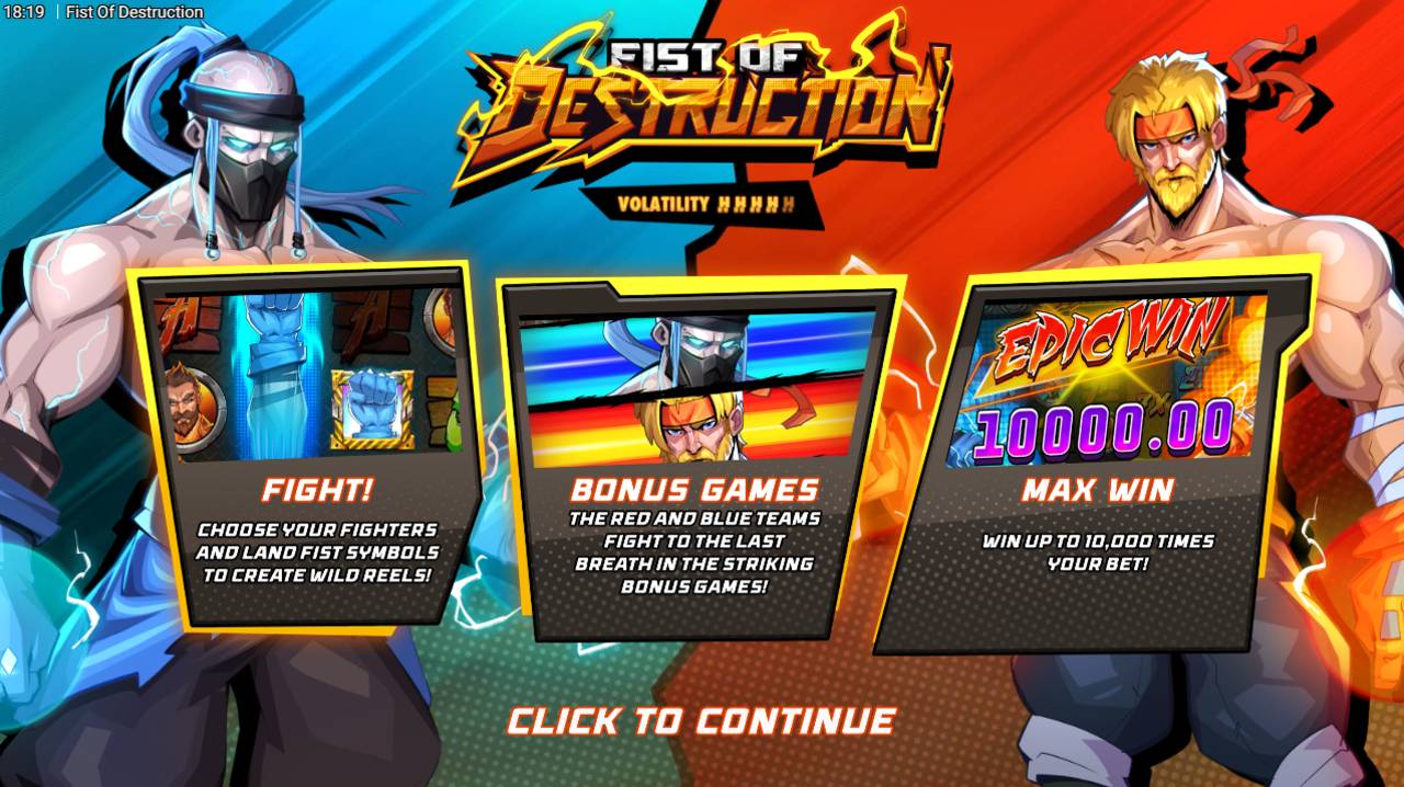 Fist Of Destruction (Hacksaw Gaming) Image 1